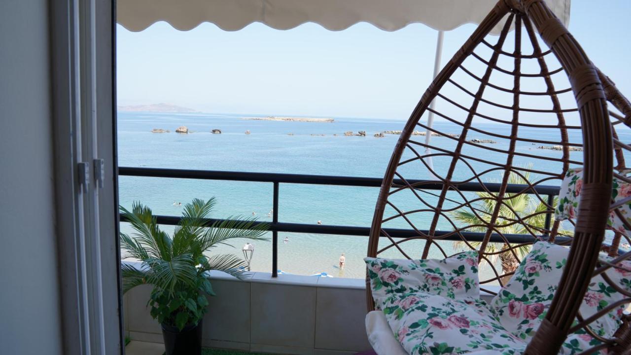 KM Beach View apartment Chania  Exterior foto